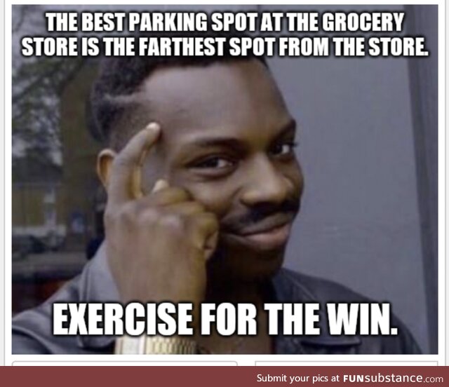 The BEST parking spot