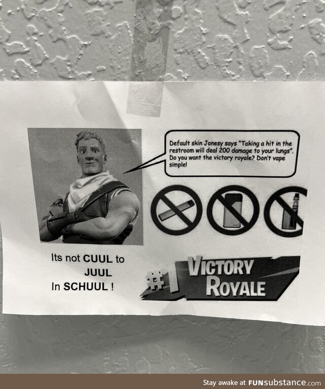 Actually in my school bathroom