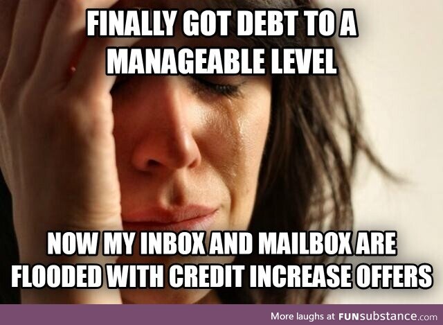 I just wanted to a good credit score again