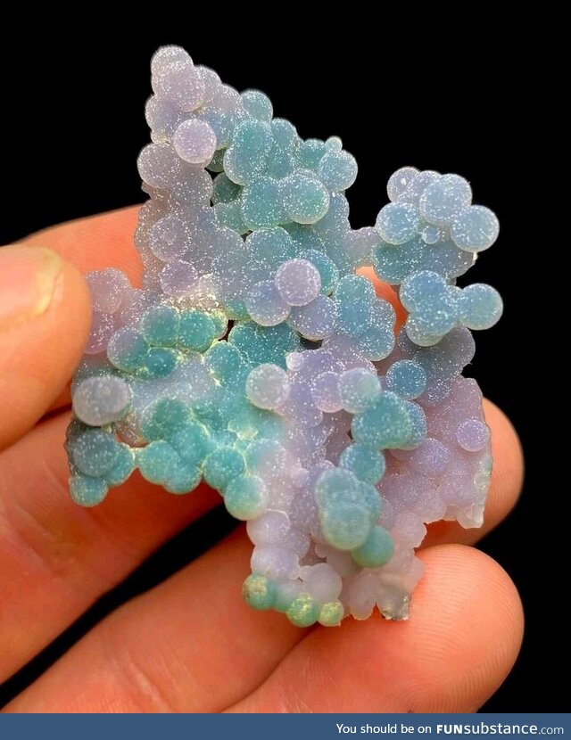 Cute grape agate