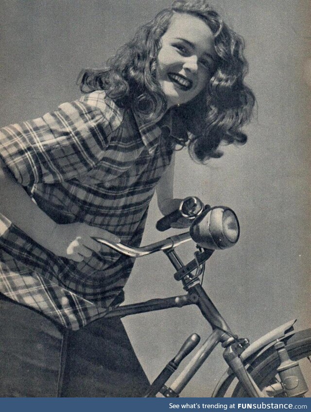 Biker Girl from 1954