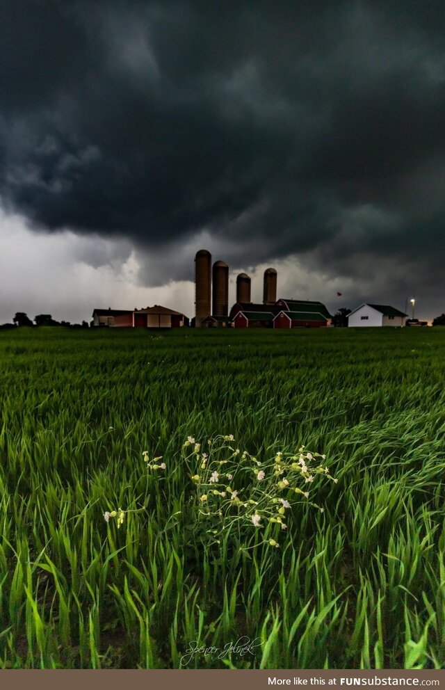 [OC] Afternoon storms in Wisconsin