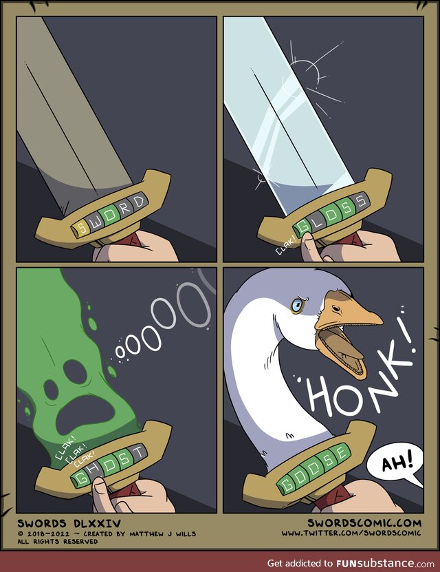 Spookposting '24 # 26 - Morphin' Sword