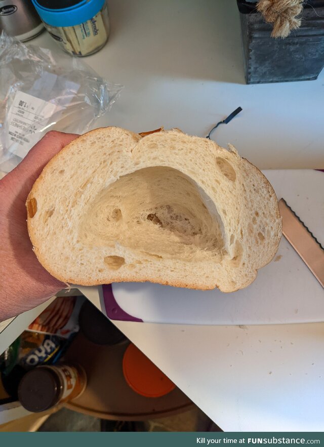 I feel this loaf should have been marked 'reduced carbs'