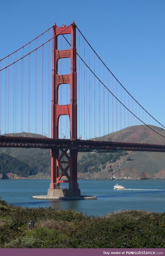 Golden gate bridge. San francisco, california