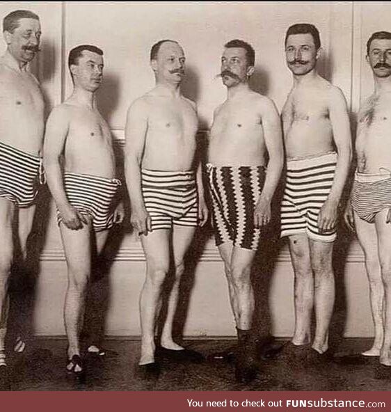 Mens beauty contest 1919