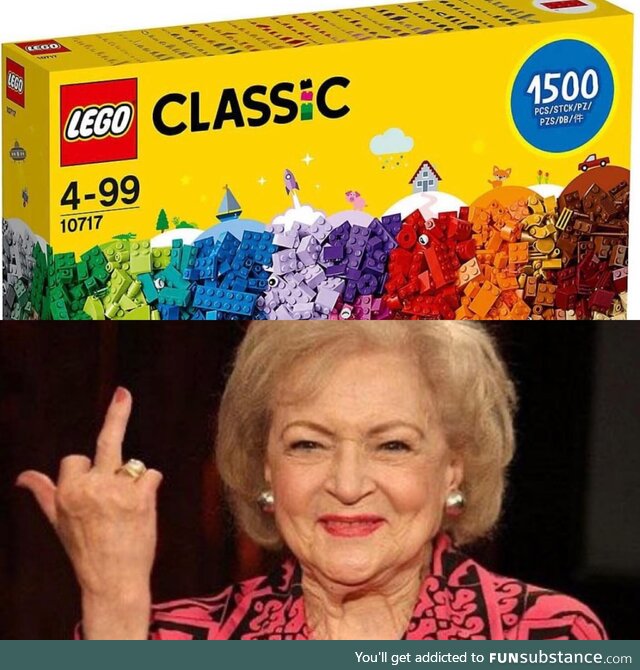 I guess Lego is to blame.