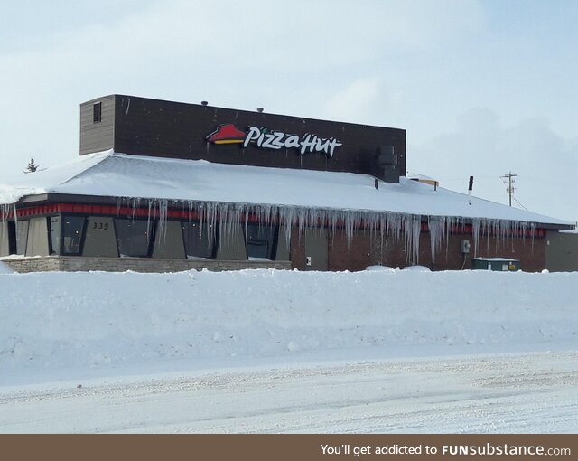 Frozen pizza hut