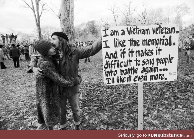 Vietnam veteran and friend