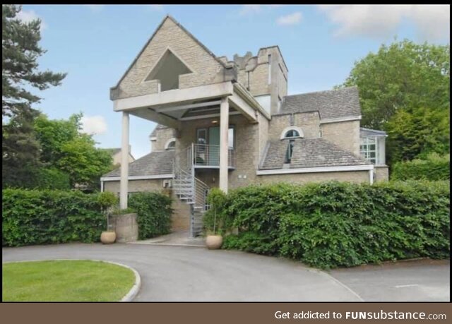 This house that looks like a church dedicated to a religion of upvoting