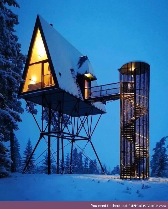 Modern cabin in Finnskogen, Norway