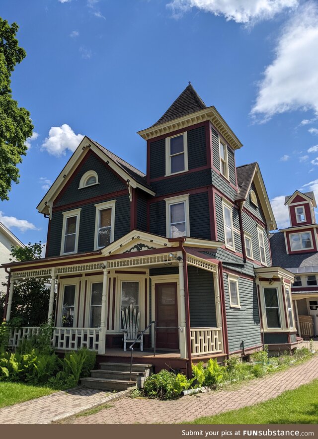 Home I saw in Stowe, Vermont