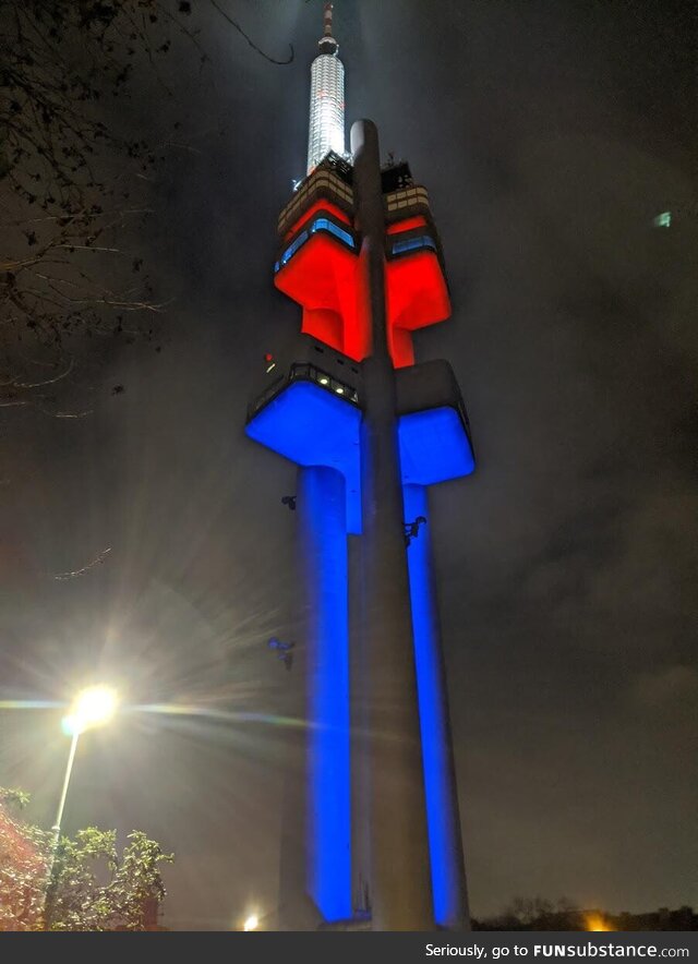 ŽIžkov Television Tower, Prague, Czechia