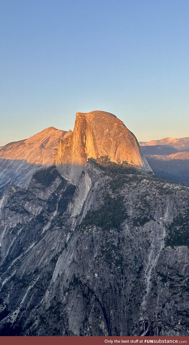 Glacier Point in Yosemite back in august this year