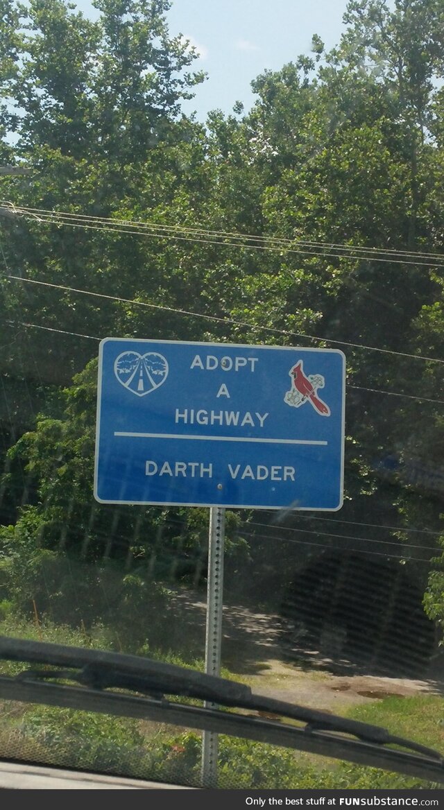 Glad to see Darth Vader is giving back to the community