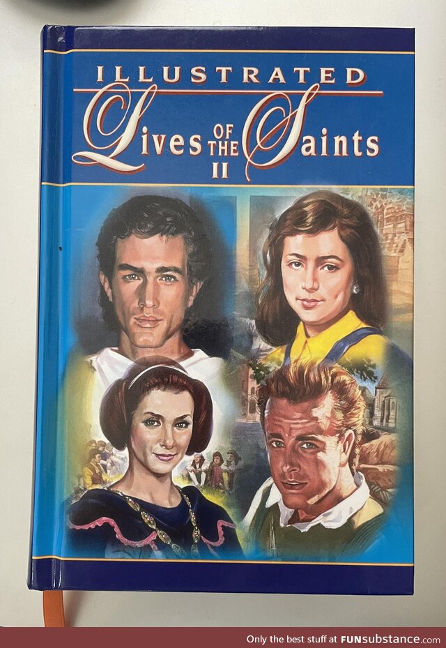 Didn’t know that Seinfeld, Princess Leia, & Pippin from lotr were saints