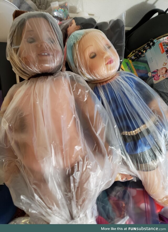 My wife is packing my kids toys for a move