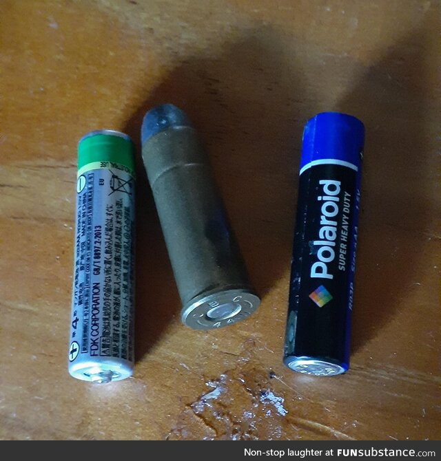 My Nanna needed help fixing her remote. I asked her to grab some batteries, and she came