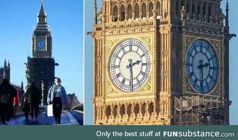 Big Ben’s £80,000,000 new look finally unveiled after five years hidden in scaffolding!