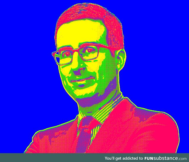 Neon john oliver