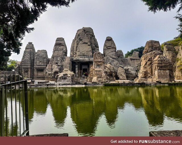 Rock cut temple