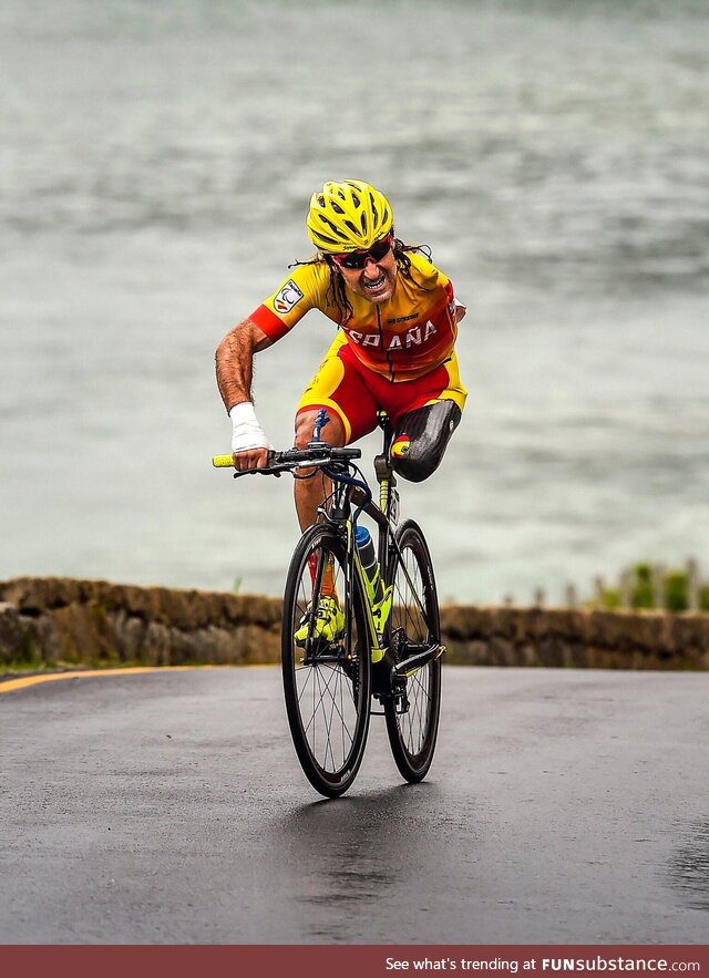 2016 Paralympian Juan José Méndez Fernández photo by Diarmuid Greene