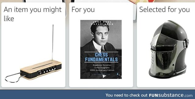 Don't tempt me with a good time Amazon recommendations!