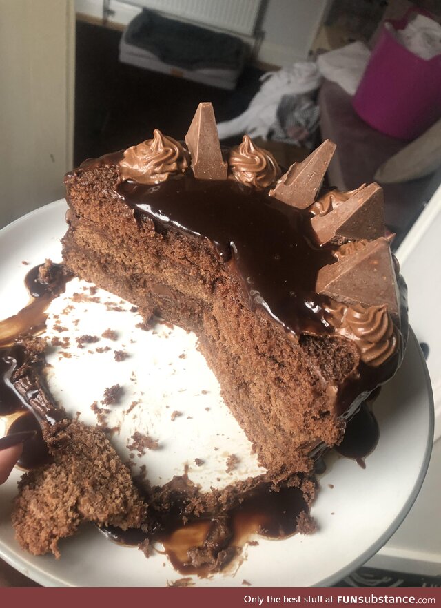 My daughter (15) made this and it’s the best chocolate cake I’ve ever tasted, I