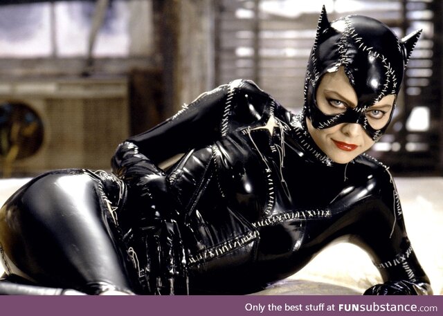 Michelle Pfeiffer as Catwoman in Batman Returns, 1992