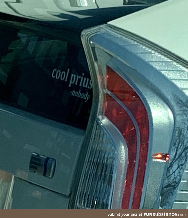 Yup, that’s on a Prius