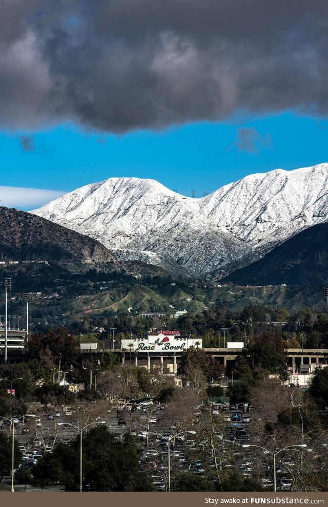 The Rose Bowl in Pasadena California