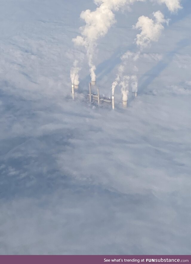 22,000 feet up over rural Georgia