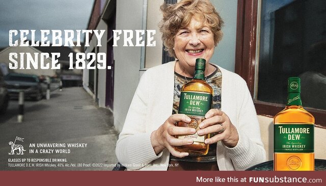 Greetings from Tullamore, the award winning whiskey from a town you’ve never heard of