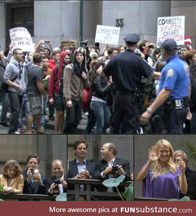 13 years ago, the world was bankrupted and Wall Street celebrated with champagne