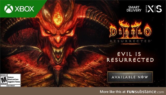 The Lord of Terror has returned. ???? Diablo II: Resurrected is now available