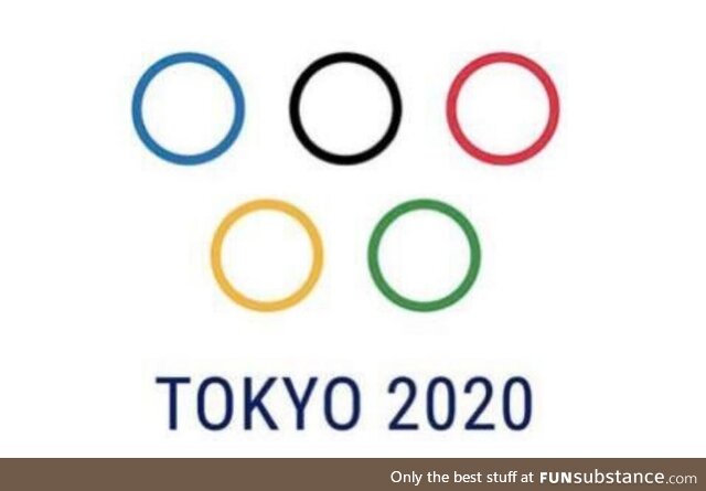 Updated tokyo Olympic games logo