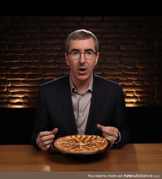 John Oliver and the new Apple Tart