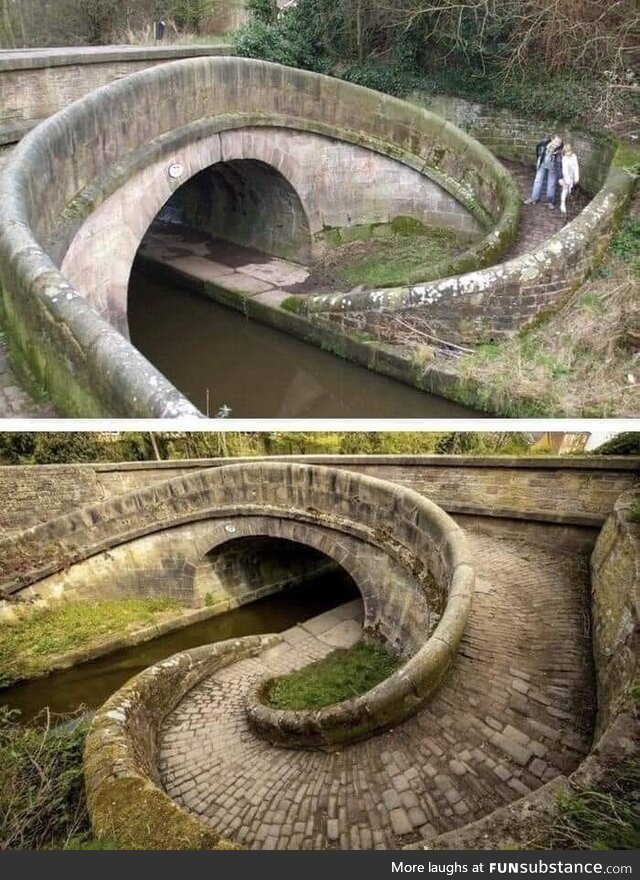 Spiral bridge