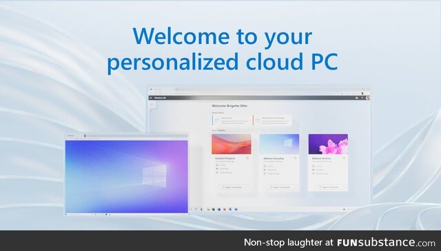 Pick up where you left off with a secure, personalized Windows experience on any device