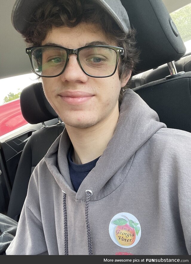 [OC] I voted for the first time today!