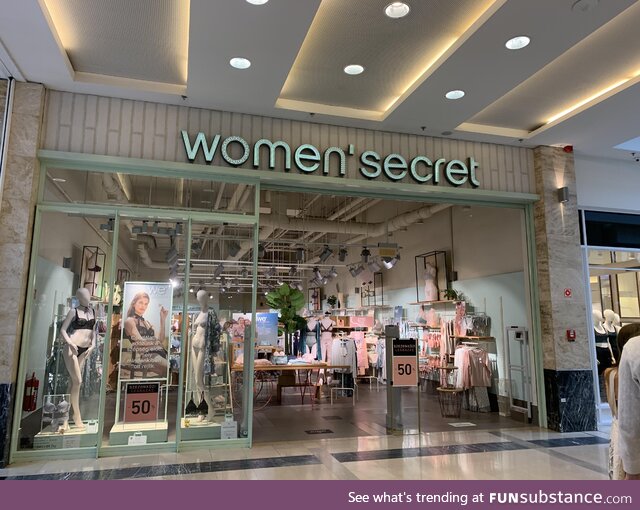 [OC] This lingerie store in Budapest. Like Victoria’s Secret, but more vague