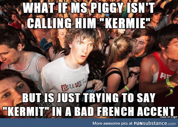 Her "French" accent has always just been lipstick on a pig