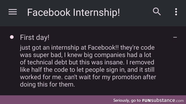 firatDayAtMyFacebookInternship