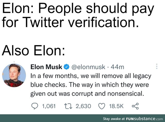 Elon moment