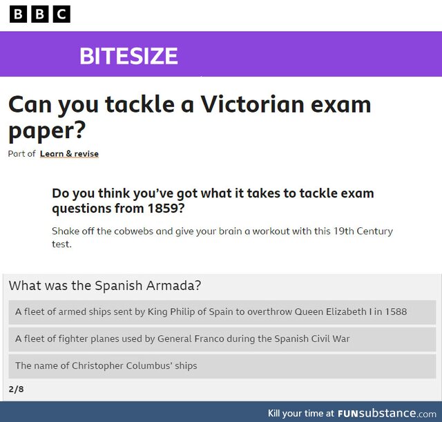 According to the BBC, Victorian schools were prescient.