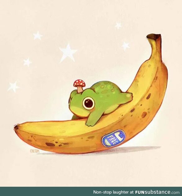 Frog Banana