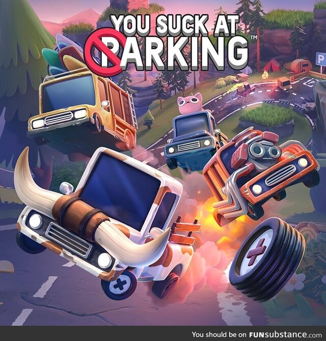 You'll laugh and cry as you race through crazy courses attempting to park your car and