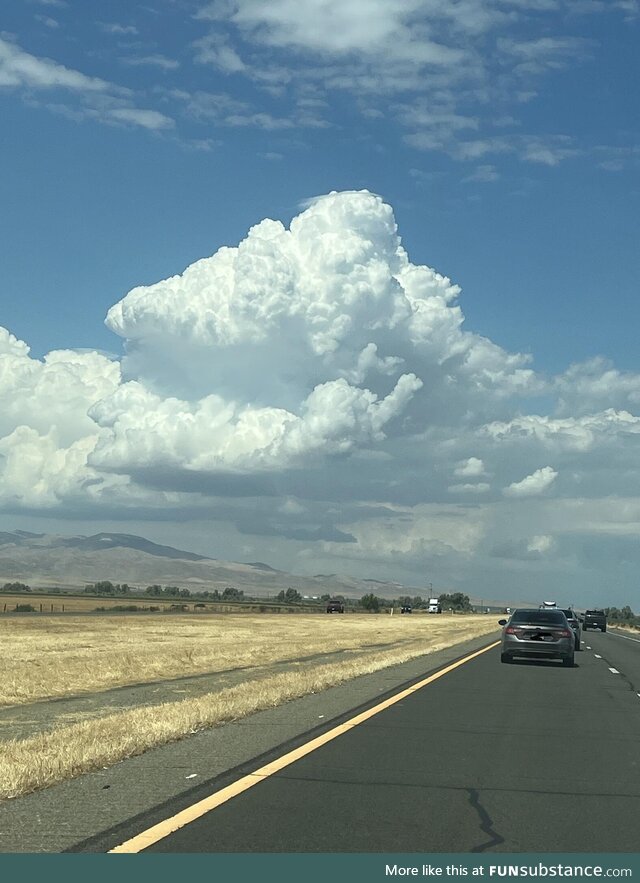 This cloud above CA looks pissed