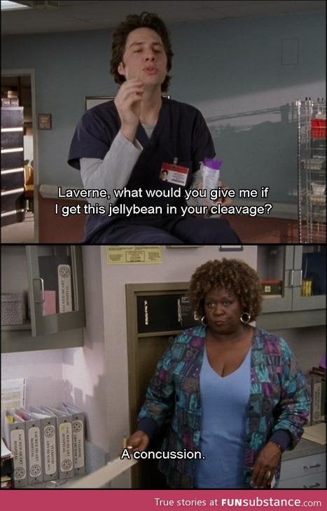 Scrubs was the most accurate medical show on television