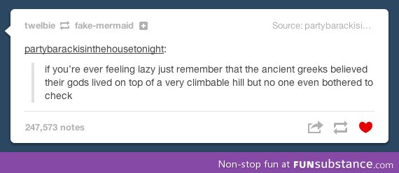 If you're ever feeling lazy